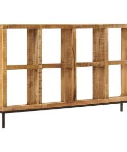 vidaXL Sideboard 160x25x95 cm Solid Mango Wood