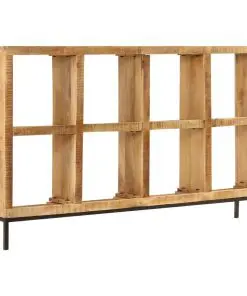vidaXL Sideboard 160x25x95 cm Solid Mango Wood