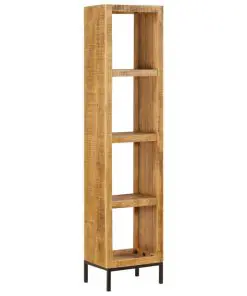 vidaXL Bookshelf 40x30x175 cm Solid Mango Wood