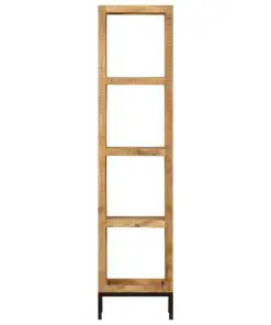 vidaXL Bookshelf 40x30x175 cm Solid Mango Wood