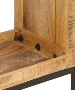 vidaXL Bookshelf 40x30x175 cm Solid Mango Wood