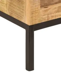 vidaXL Bookshelf 40x30x175 cm Solid Mango Wood