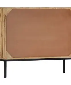 vidaXL Sideboard 88x30x71 cm Solid Mango Wood