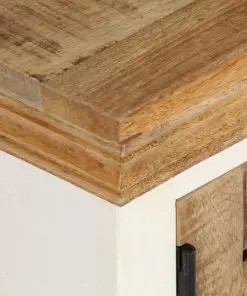 vidaXL TV Cabinet 118x30x40 cm Solid Mango Wood