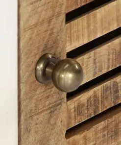 vidaXL TV Cabinet 118x30x40 cm Solid Mango Wood