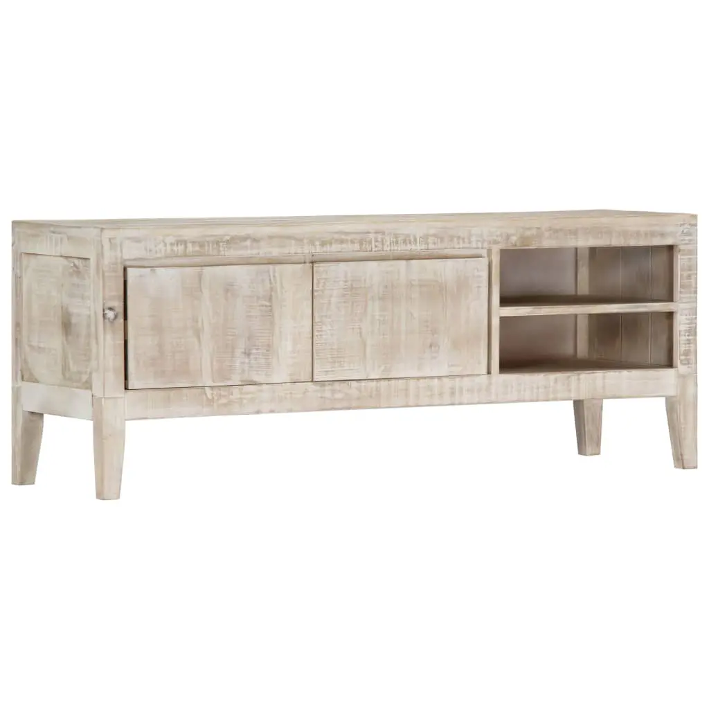 vidaXL TV Cabinet 118x35x46 cm Solid Mango Wood