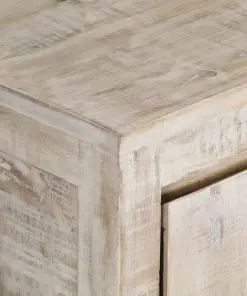 vidaXL TV Cabinet 118x35x46 cm Solid Mango Wood