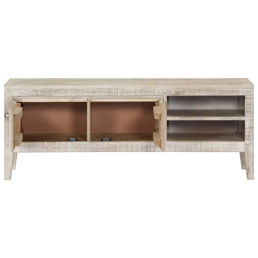 vidaXL TV Cabinet 118x35x46 cm Solid Mango Wood