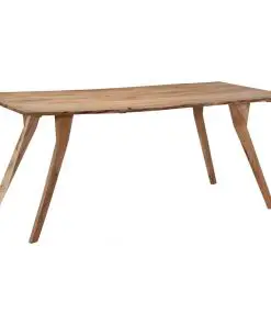 vidaXL Dining Table 180x88x76 cm Solid Acacia Wood