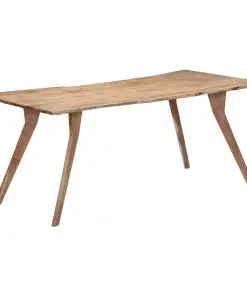 vidaXL Dining Table 180x88x76 cm Solid Acacia Wood