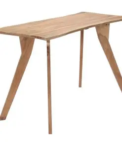 vidaXL Dining Table 120x58x76 cm Solid Acacia Wood