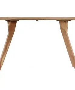 vidaXL Dining Table 120x58x76 cm Solid Acacia Wood