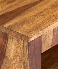 vidaXL TV Cabinet 140x30x40 cm Solid Sheesham Wood