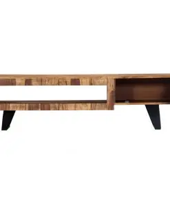 vidaXL TV Cabinet 140x30x40 cm Solid Sheesham Wood
