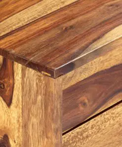 vidaXL Sideboard 118x30x60 cm Solid Sheesham Wood