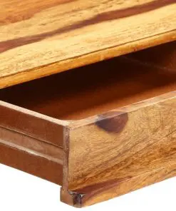 vidaXL Writing Desk 115x50x85 cm Solid Sheesham Wood