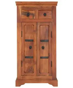 vidaXL Sideboard 50x30x100 cm Solid Acacia Wood