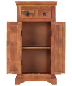 vidaXL Sideboard 50x30x100 cm Solid Acacia Wood