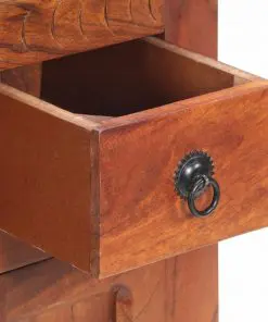 vidaXL Sideboard 50x30x100 cm Solid Acacia Wood