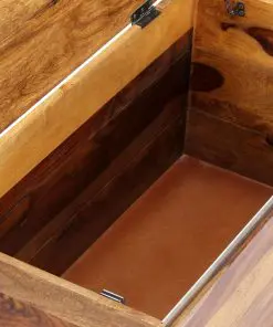 vidaXL Storage Chest 80x40x40 cm Solid Sheesham Wood