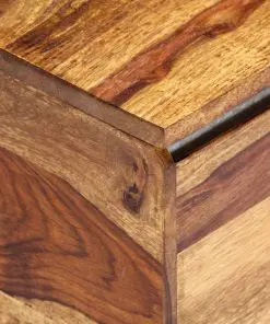 vidaXL Storage Chest 80x40x40 cm Solid Sheesham Wood