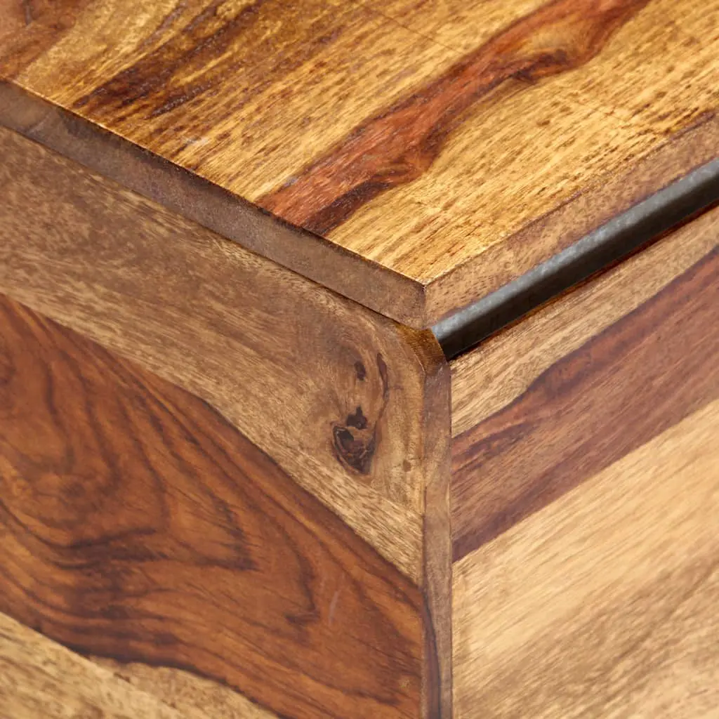 vidaXL Storage Chest 80x40x40 cm Solid Sheesham Wood