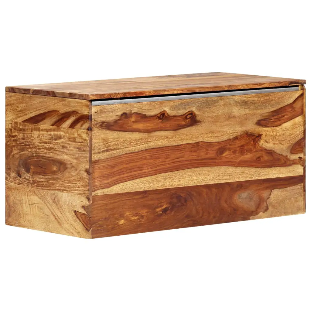 vidaXL Storage Chest 80x40x40 cm Solid Sheesham Wood