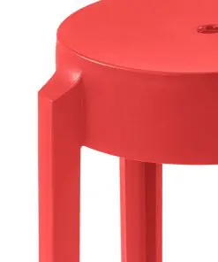 vidaXL Stackable Stools 4 pcs Multicolour Plastic