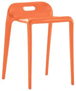 vidaXL Stackable Stools 4 pcs Multicolour Plastic