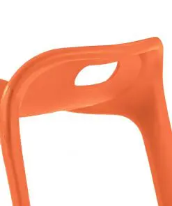 vidaXL Stackable Stools 4 pcs Multicolour Plastic