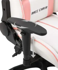 vidaXL Gaming Chair Pink Faux Leather
