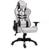 vidaXL Gaming Chair Black Faux Leather vidaXL Gaming Chair Black Faux Leather