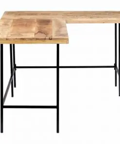 vidaXL Desk 120x60x76 cm Solid Mango Wood