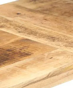 vidaXL Desk 120x60x76 cm Solid Mango Wood