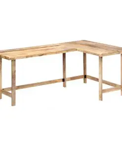 vidaXL Desk 180x120x76 cm Solid Mango Wood