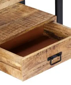 vidaXL TV Cabinet 150x30x45 cm Solid Mango Wood