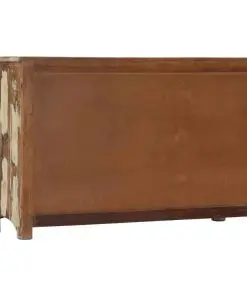 vidaXL Chest of Drawers 130x40x80 cm Solid Reclaimed Wood