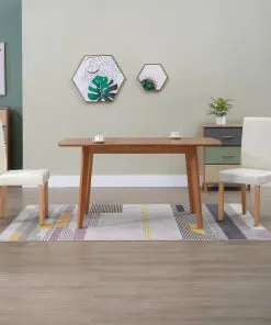 vidaXL Dining Chairs 2 pcs Cream Faux Leather