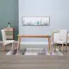 vidaXL Dining Chairs 2 pcs Cream Fabric