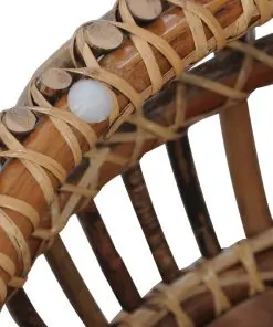 vidaXL Coffee Tables 2 pcs Natural Rattan