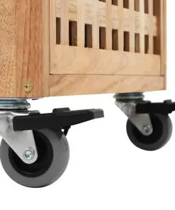 vidaXL Bathroom Cabinet 41x41x91 cm Solid Walnut Wood