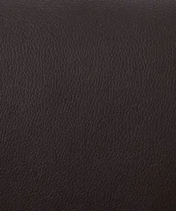 vidaXL Massage Recliner with Footstool Brown Faux Leather