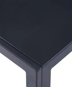 vidaXL Seven Piece Dining Set Grey