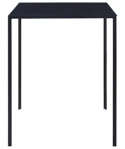 vidaXL Five Piece Dining Set Blue