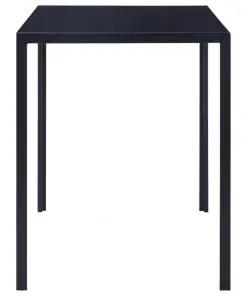 vidaXL Seven Piece Dining Set Blue