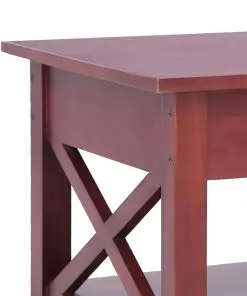 vidaXL Coffee Table Brown 100x55x46 cm Solid Mahogany Wood