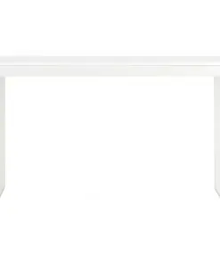 vidaXL Computer Desk White 120x60x73 cm