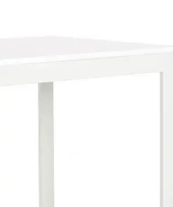 vidaXL Computer Desk White 120x60x73 cm