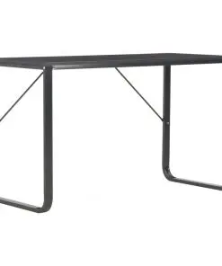 vidaXL Computer Desk Black 120x60x73 cm