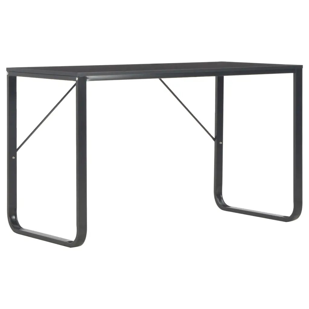 vidaXL Computer Desk Black 120x60x73 cm